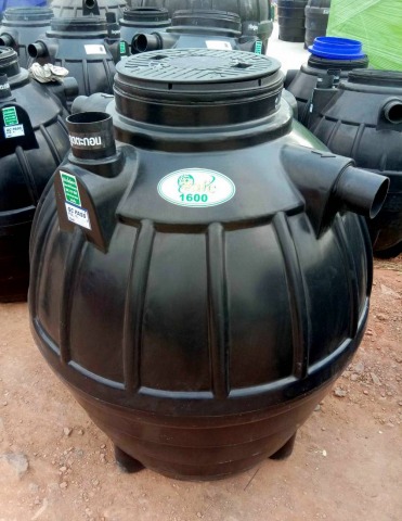 ถังบำบัดน้ำเสียไฟเบอร์กลาส