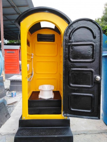 ห้องน้ำเคลื่อนที่ไฟเบอร์กลาส